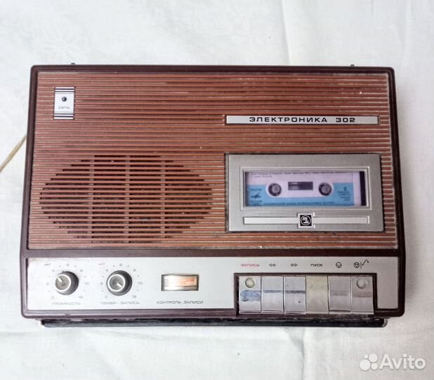 Кассетный магнитофон электроника 302