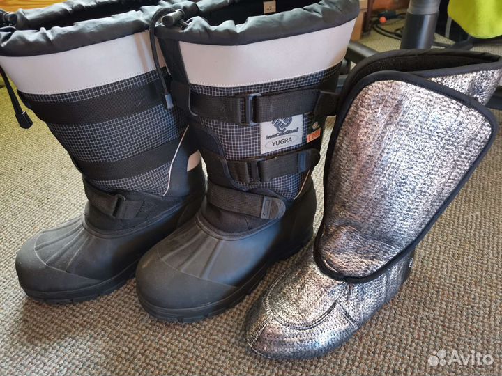 Сапоги для зимней рыбалки