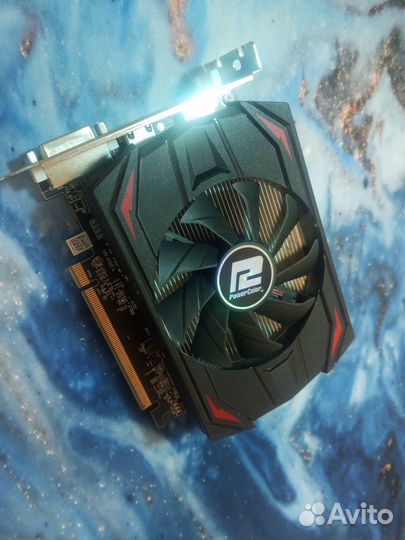 Видеокарта rx 550 4gb