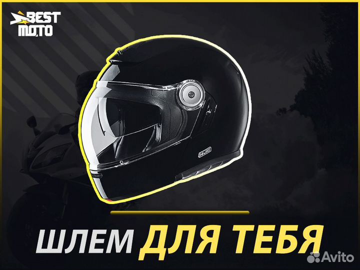 Шлем HJC V90 metal black