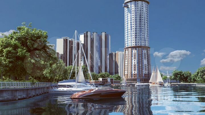 3-к. квартира, 90 м², 35/42 эт.