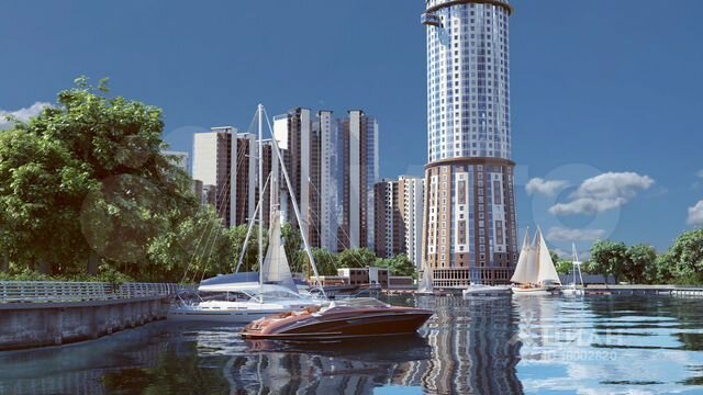 3-к. квартира, 90 м², 35/42 эт.