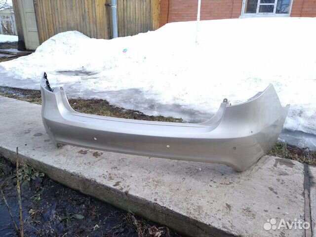 Бампер задний от KIA RIO 2013г