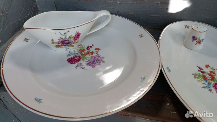 Блюдо большое дулево 1959