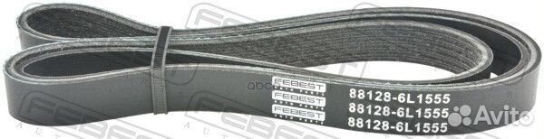 Ремень поликлиновой 6 клинов 881286L1555 Febest