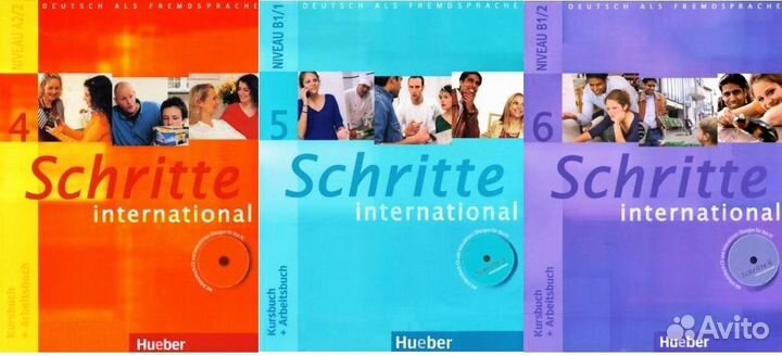 Учебники sсhritte 3, 4,5,6