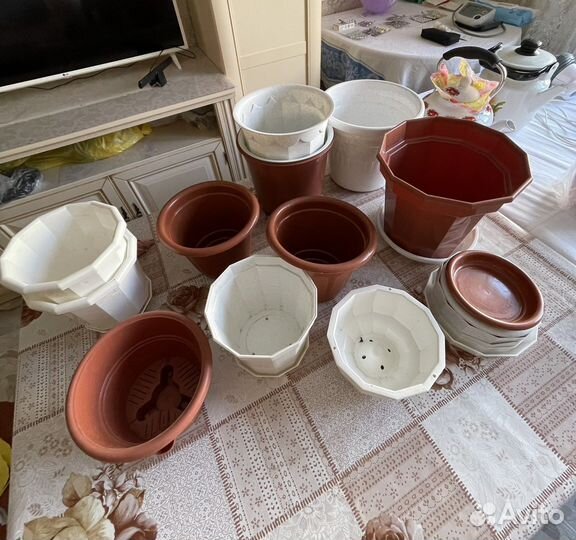 Горшки цветочные