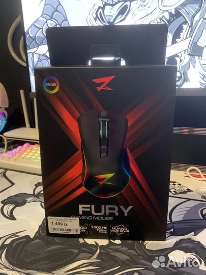 Игровая мышь ZET Gaming Fury