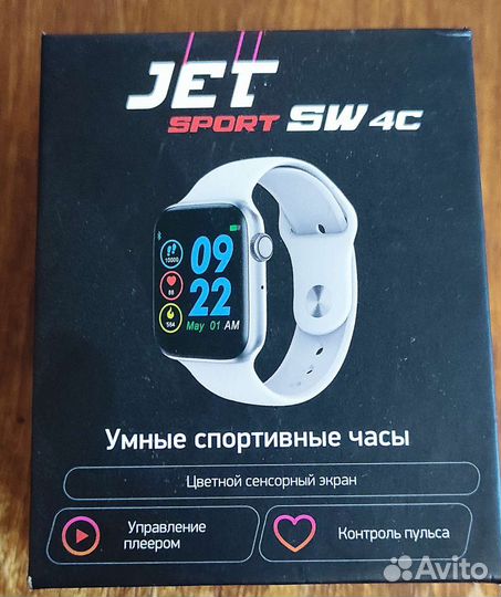 Смарт-часы JET Sport SW-4C