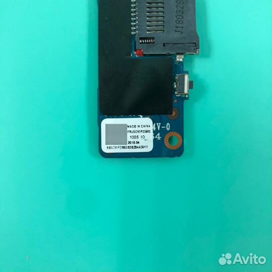 Плата USB audio FRU5C50P23900 ноутбука lenovo 120S