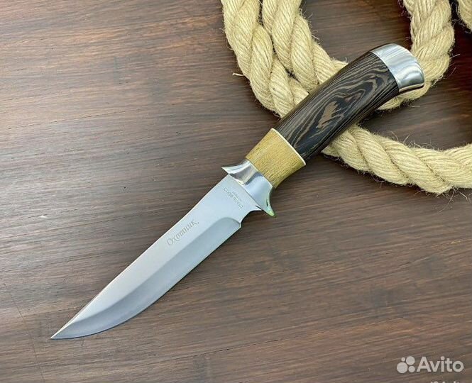 Охотничий нож из стали 65х13