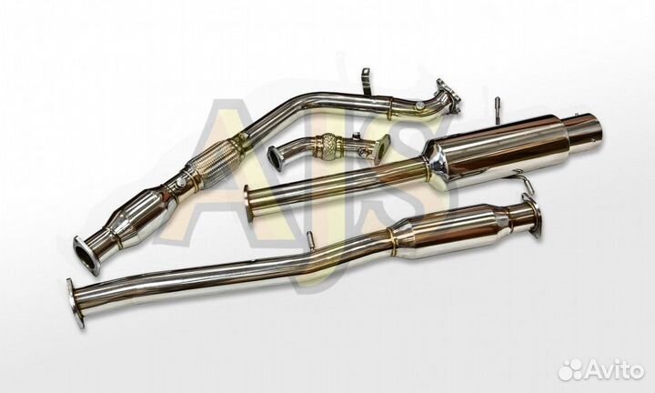 Выхлопная трасса Subaru WRX 02-06