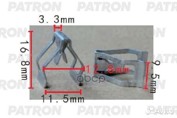 Зажим металлический Audi,Seat,Skoda,Volkswagen