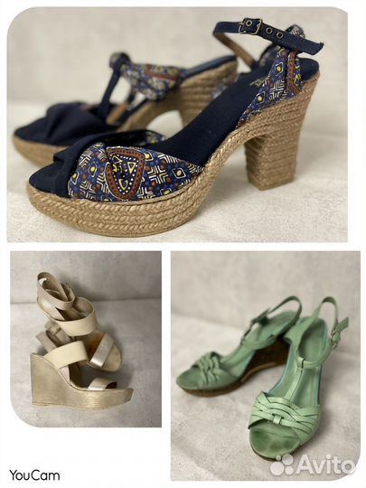 Босоножки натуральные