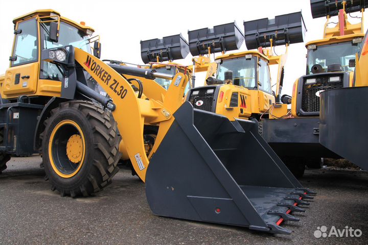 Фронтальный погрузчик Worker ZL30, 2023