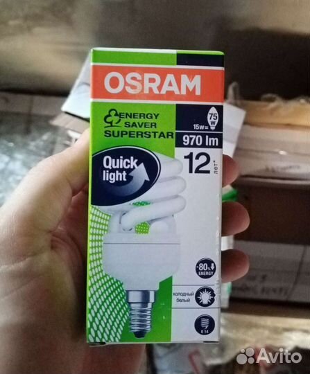 Лампа энергосберегающая Osram