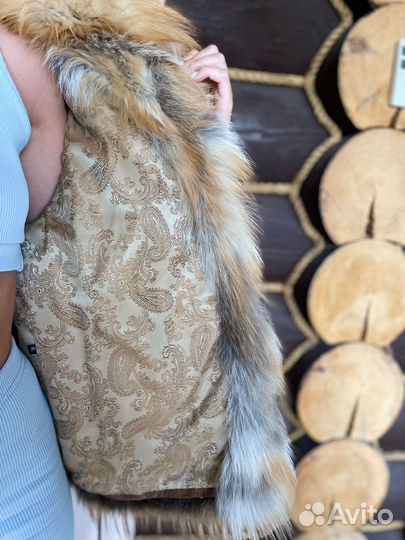 Шуба из лисы