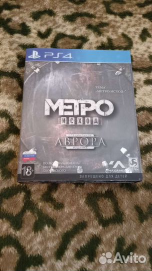 Metro exodus aurora ps4 метро исход аврора стилбук