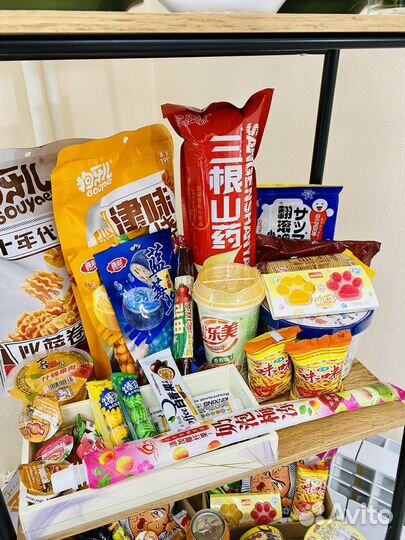 Азиатские сладости разные боксы