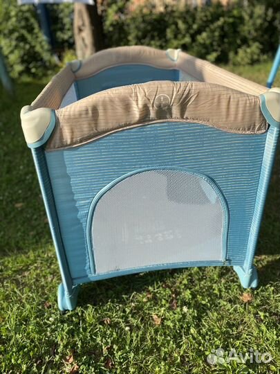 Манеж-кроватка babyton
