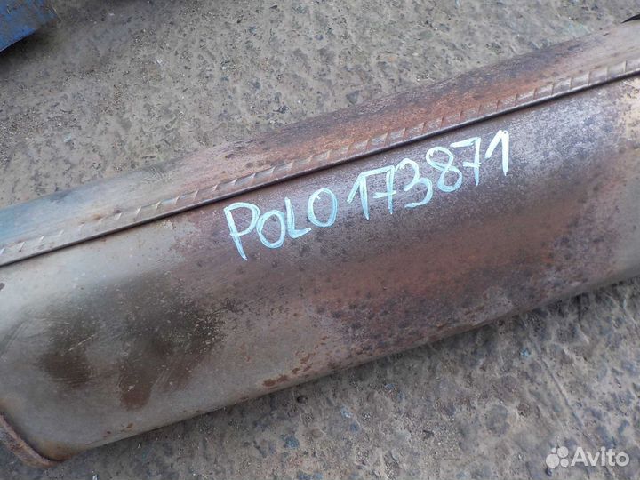 Глушитель volkswagen polo