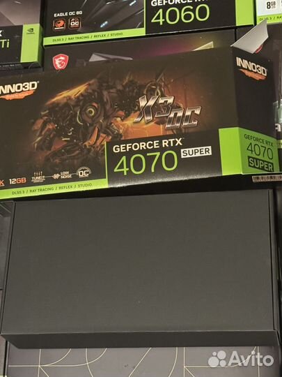 Видеокарта inno3D RTX 4070 Super X3 OC (Гарантия)