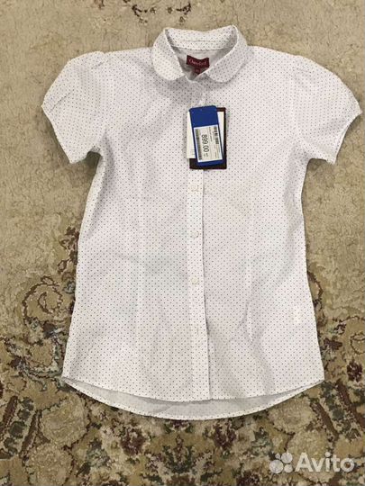 Блузка белая для девочек новая
