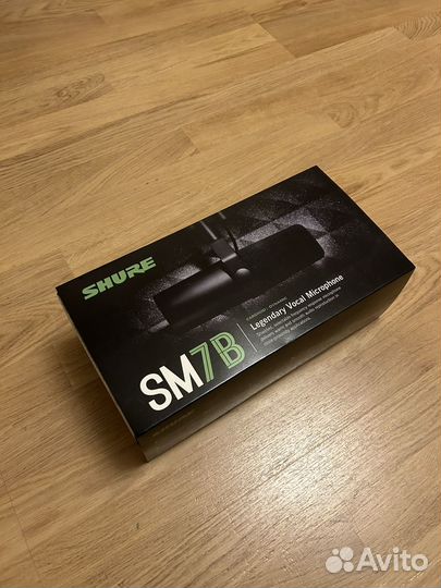 Микрофон shure sm7b