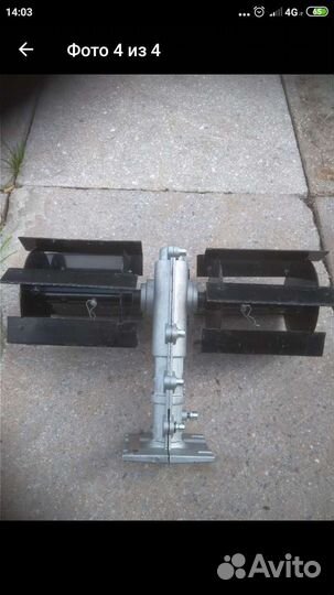 Насадка почвофреза