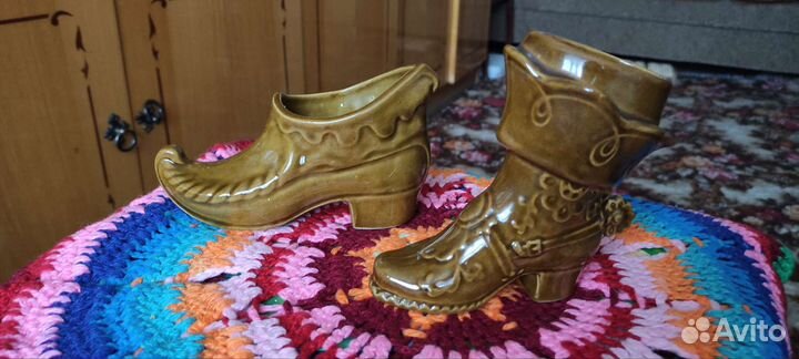 Сапожок фарфор СССР