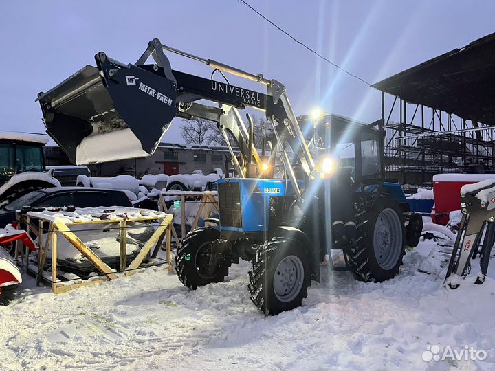 Машина погрузочно-уборочная мтз-82.1
