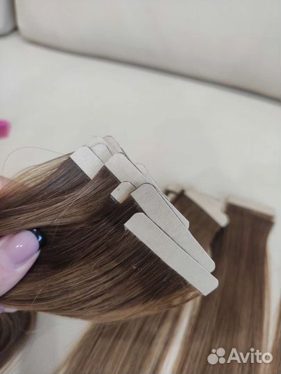 Волосы для ленточного наращивания бу Hair Talk