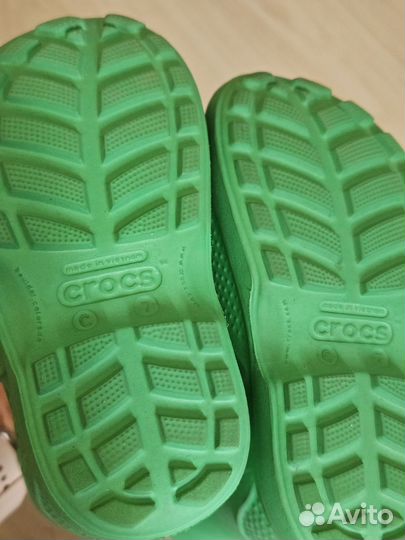 Оригинал.Резиновые сапоги crocs c7