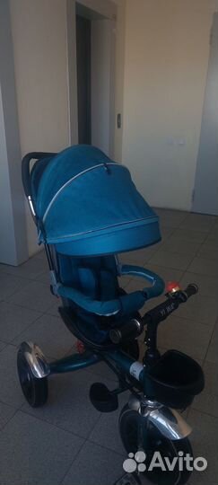 Трехколесный велосипед коляска