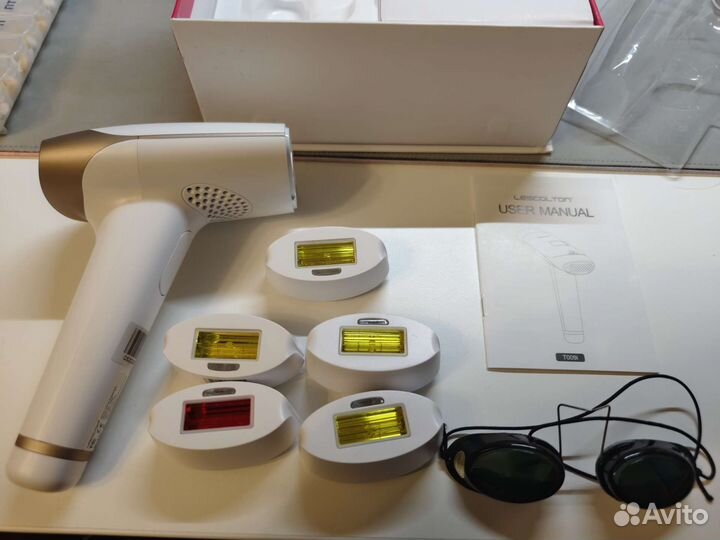 Фотоэпилятор Lescolton T009i + 3лампы