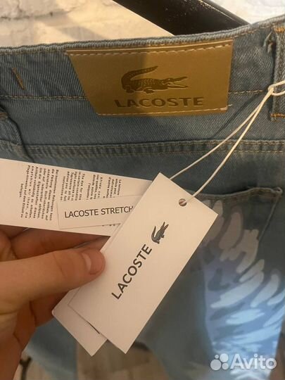 Джинсы lacoste