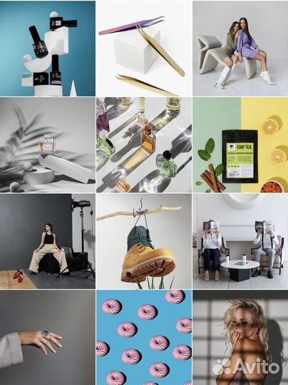 Рекламный фотограф, контент, предметный