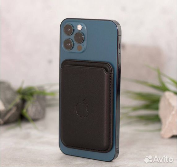 Кожаный чехол-бумажник MagSafe Wallet