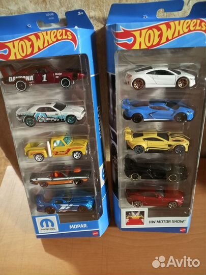 5 пак hot wheels обмен / продажа