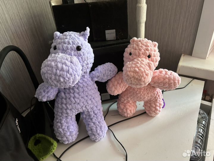 Игрушка бегемот