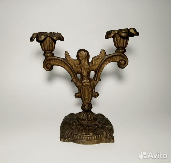 Подсвечник Херувим. Латунь