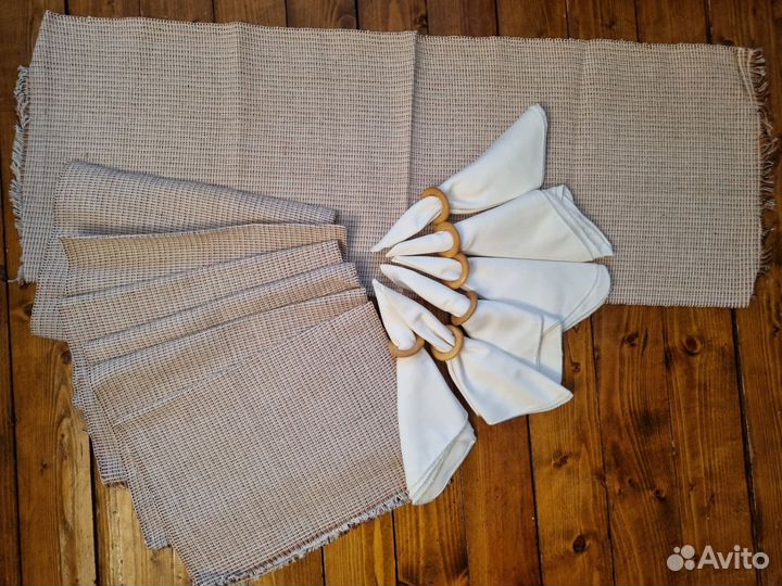 Салфетки сервировочные тканевые
