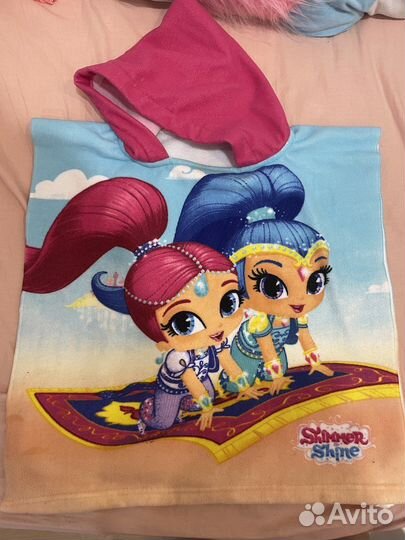 Пляжная накидка/накидка после ванны детская