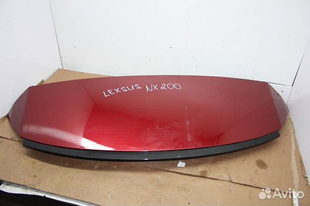 Спойлер двери багажника lexus NX 200/300H 2014