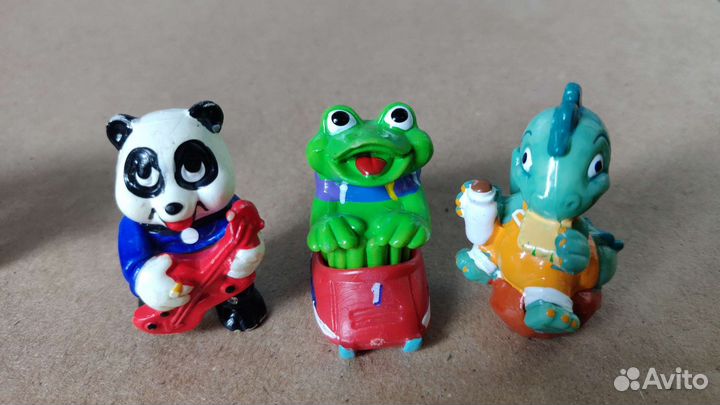 Игрушки из киндер сюрприза 90х