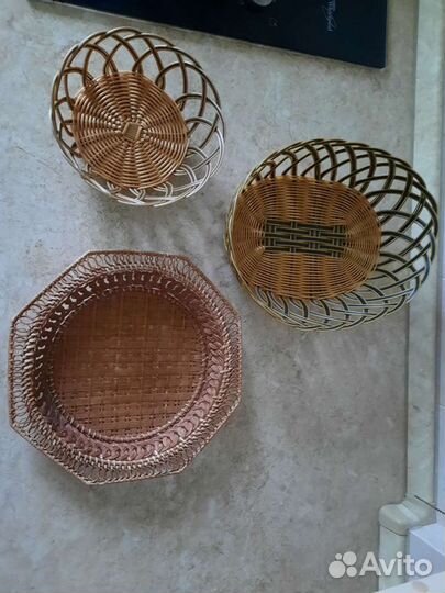 Плетеные корзинки, корзинки,шкатулки из лозы