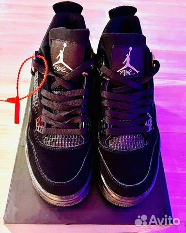 Кроссовки Nike Air Jordan 4 Retro x Black Cat