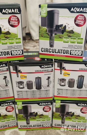 Aquael circulator 1000 новый