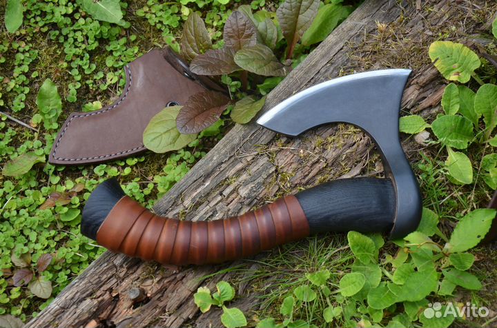 Компактный топор для охотника. Ручная ковка