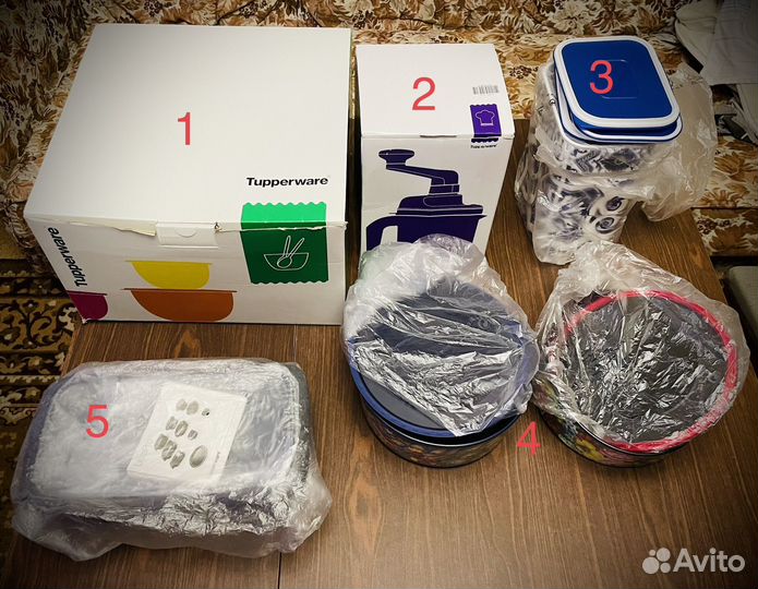 Посуда tupperware. Новая, оригинал